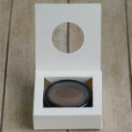 Produktkarton für Makeup-Compactdose von Olionatura®, 36 mm